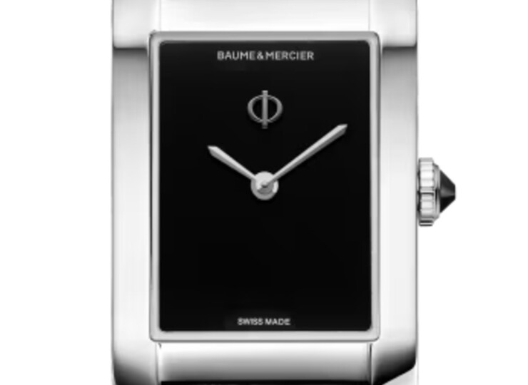 BAUME & MERCIER ハンプトン 10813 Sサイズ ブラック文字盤 M0A10813