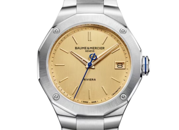 BAUME & MERCIER リビエラ 10822 39mm イエロー文字盤 M0A10822