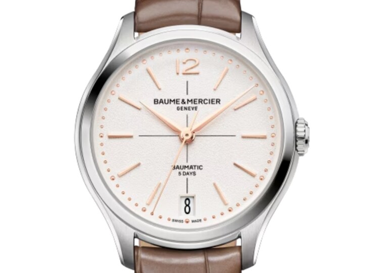 BAUME & MERCIER クリフトン 10831 34mm シルバー文字盤 M0A10831