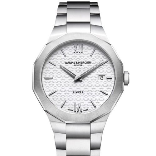 リビエラ 10845 39mm ホワイト文字盤