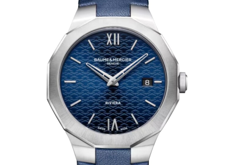 BAUME & MERCIER リビエラ 10846 39mm ブルー文字盤 M0A10846