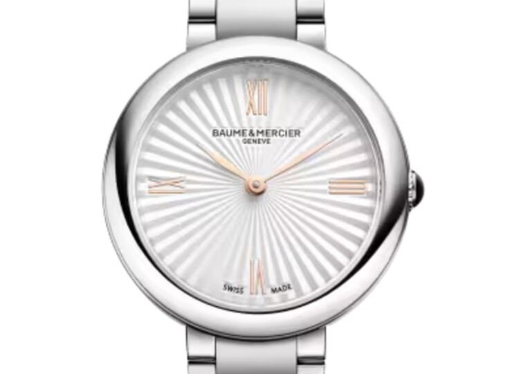 BAUME & MERCIER ジョイア 10848 28mm シルバー文字盤 M0A10848