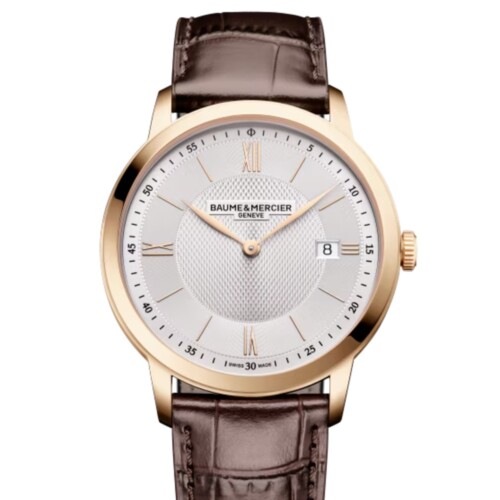 BAUME & MERCIER クラシマ 10857 40mm シルバー文字盤 M0A10857