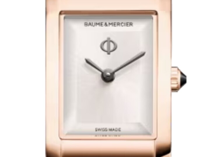 BAUME & MERCIER ハンプトン 10861 XSサイズ ウォームシルバー文字盤 M0A10861