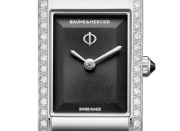 BAUME & MERCIER ハンプトン 10862 XSサイズ ブラック文字盤 M0A10862