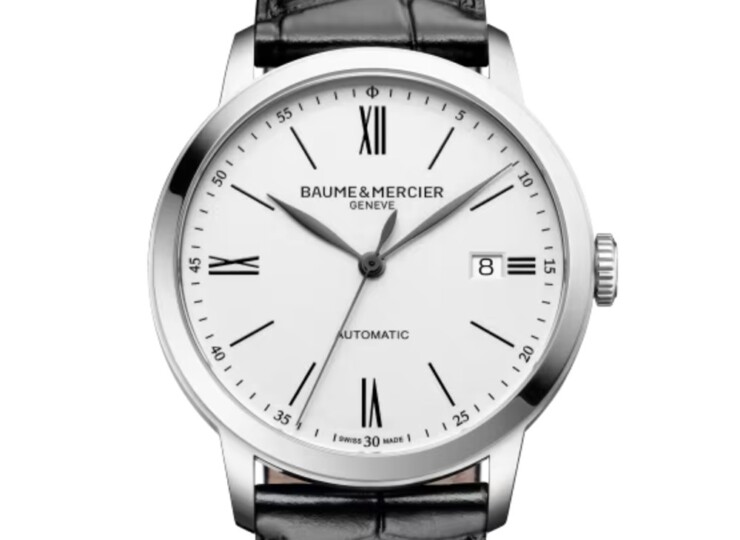BAUME & MERCIER クラシマ 10874 40mm シルバーホワイト文字盤 M0A10874