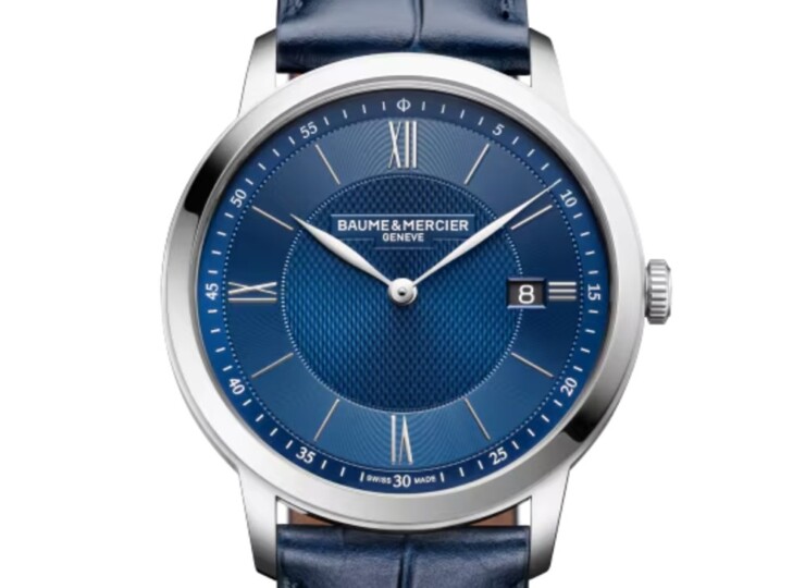 BAUME & MERCIER クラシマ 10878 40mm ブルー文字盤 M0A10878