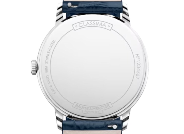 BAUME & MERCIER クラシマ 10878 40mm ブルー文字盤 M0A10878