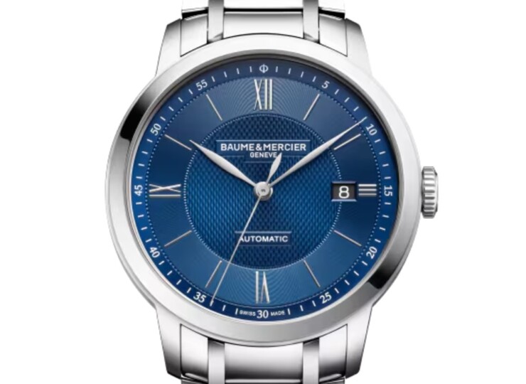 BAUME & MERCIER クラシマ 10880 40mm ブルー文字盤 M0A10880