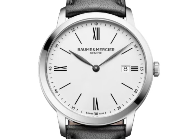 BAUME & MERCIER クラシマ 10884 40mm シルバーホワイト文字盤 M0A10884