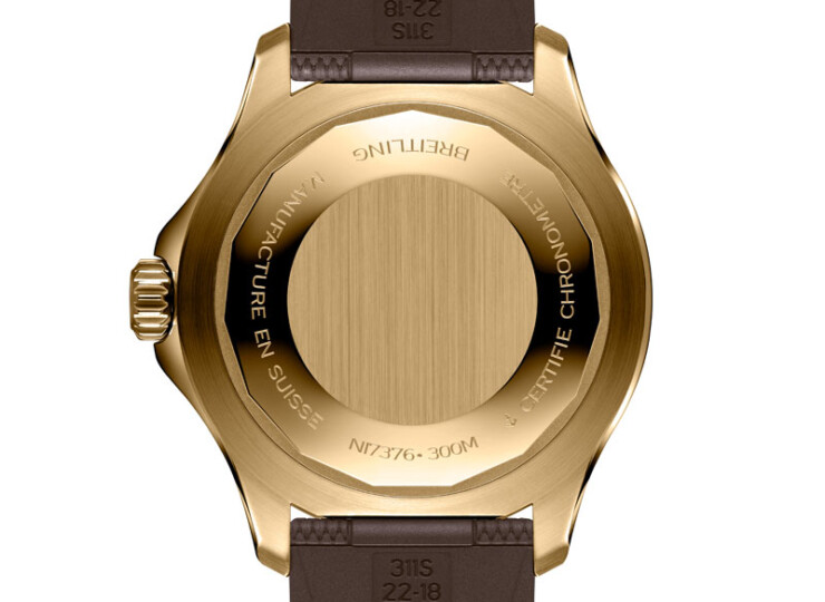 BREITLING スーパーオーシャン オートマチック 44 ブラウン文字盤 N17376201Q1S1