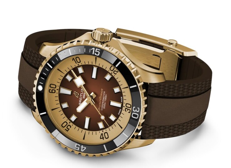 BREITLING スーパーオーシャン オートマチック 44 ブラウン文字盤 N17376201Q1S1