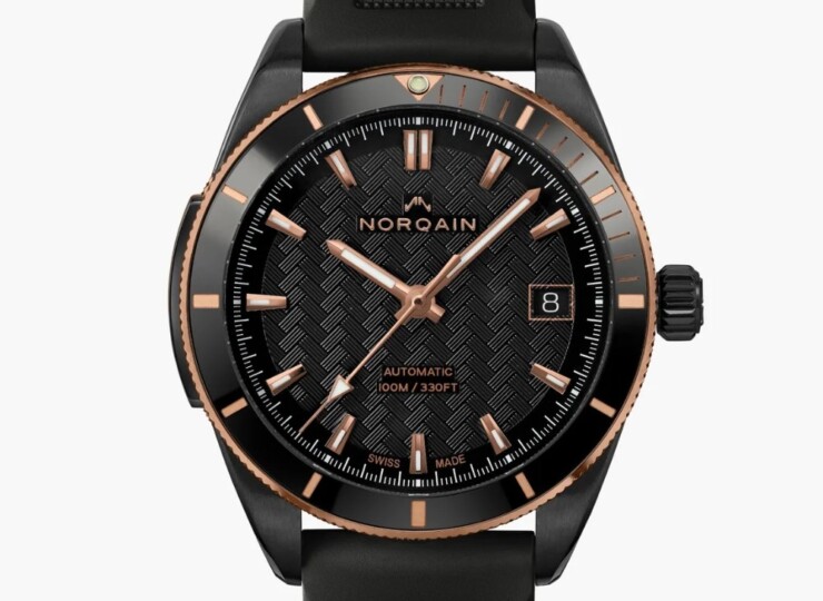 NORQAIN Adventure 37mm ブラック文字盤 N1800.08B02.B01.R01