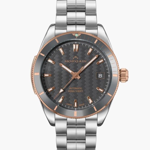 Adventure 37mm グレー文字盤 ステンレススチールブレスレット