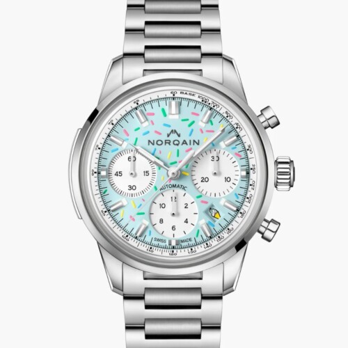 Freedom Chrono Enjoy Life Sprinkles 40mm ライトブルー文字盤