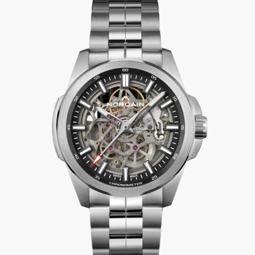 Independence Skeleton 42mm スケルトン文字盤 ステンレススチールブレスレット
