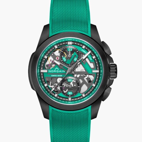 NORQAIN Independence Skeleton Chrono Limited Edition 42mm ブラック スケルトン文字盤 N3200.40T02.J01.R01