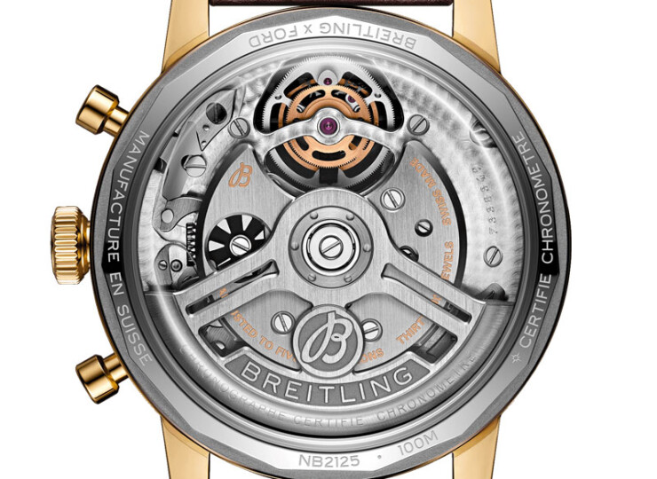 BREITLING トップタイム B21 フォード マスタング グリーン文字盤 NB21251A1L1X1