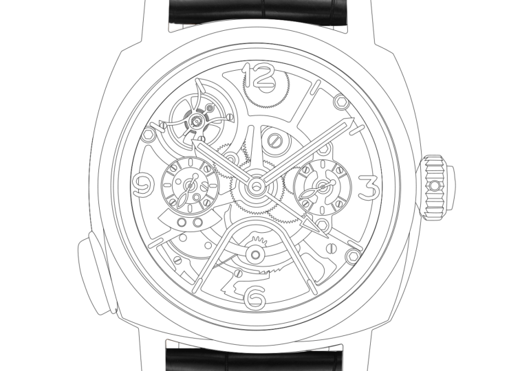 PANERAI ラジオミール ミニッツリピーター トゥールビヨン 49mm ゴールドテック™ PAM00600