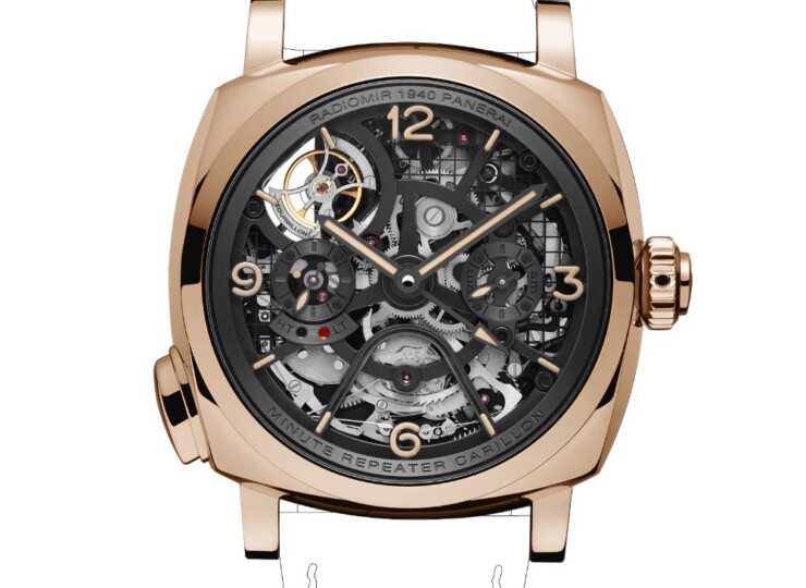 PANERAI ラジオミール ミニッツリピーター トゥールビヨン 49mm ゴールドテック™ PAM00600