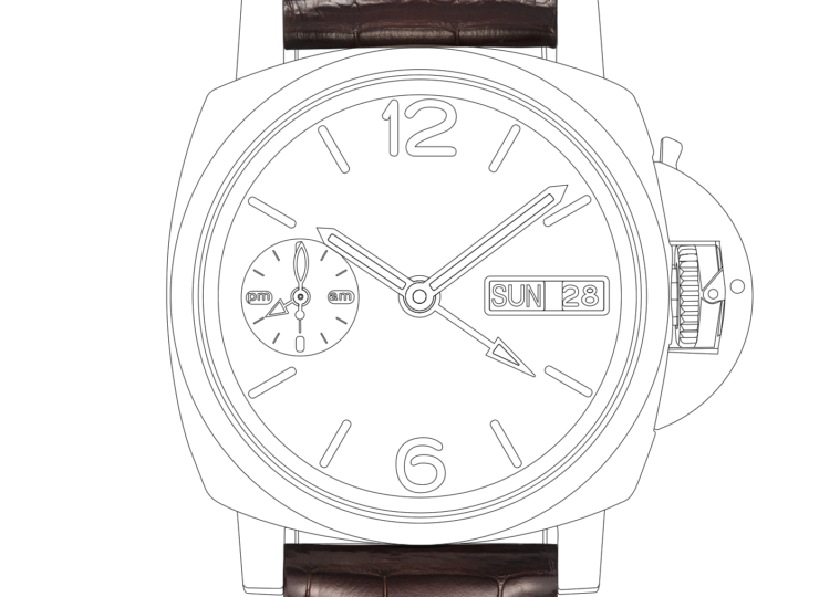 PANERAI ルミノール パーペチュアルカレンダー 44mm プラチナテック™ グリーン文字盤 PAM00715