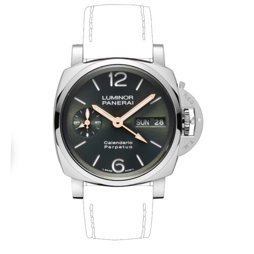 ルミノール パーペチュアルカレンダー 44mm プラチナテック™ グリーン文字盤