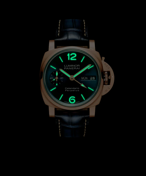 PANERAI ルミノール パーペチュアルカレンダー 44mm ゴールドテック™ ブルー文字盤 PAM00742