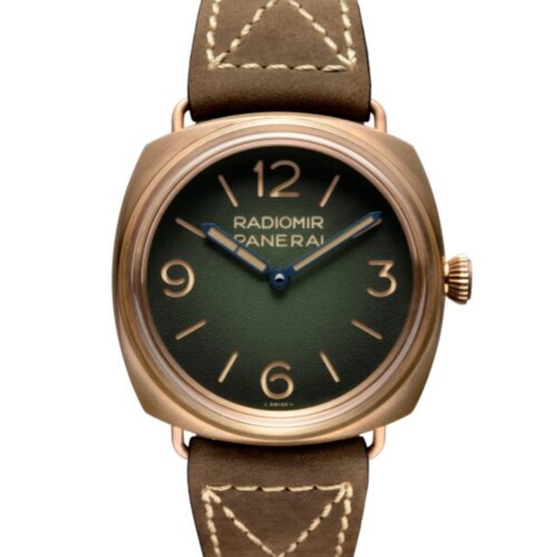 ラジオミール ブロンゾ 47mm ブロンズ グリーン文字盤