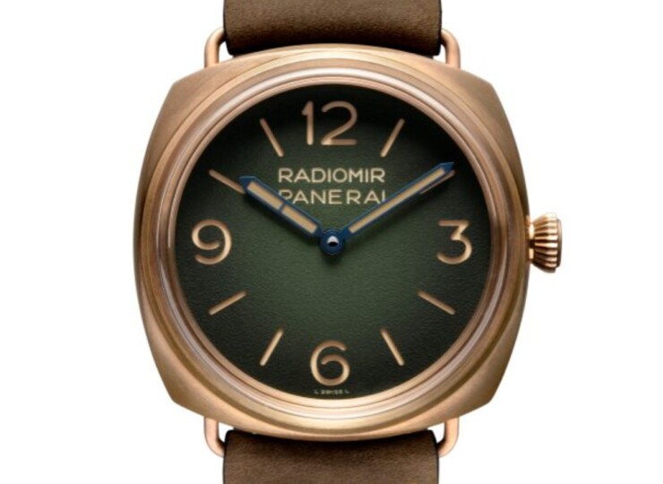 PANERAI ラジオミール ブロンゾ 47mm ブロンズ グリーン文字盤 PAM00760