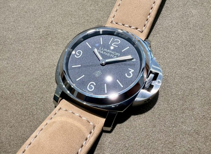 PANERAI ルミノール ベース ロゴ 44mm スティール ブラック文字盤 PAM01086