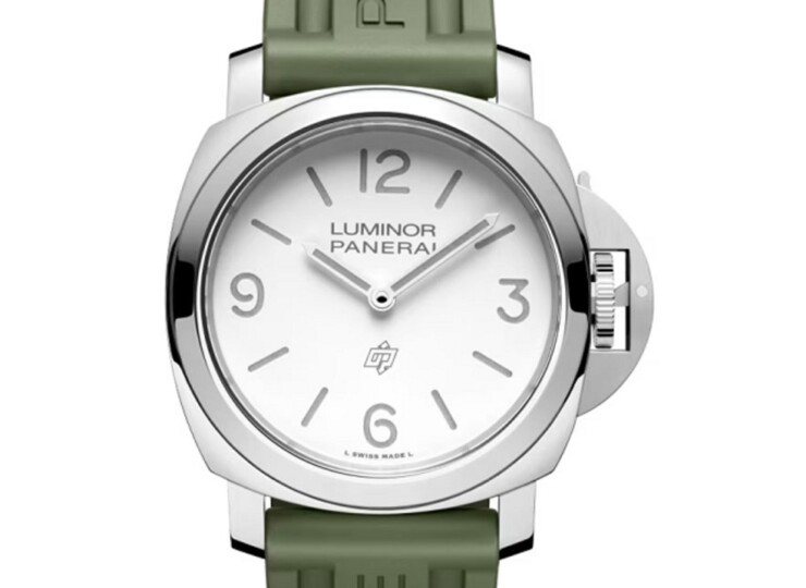 PANERAI ルミノール ベース ロゴ 44mm スティール ホワイト文字盤 PAM01087