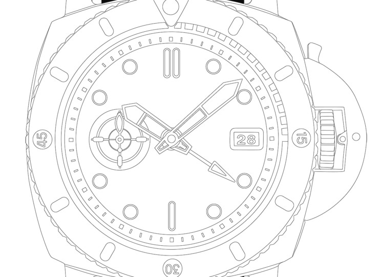 PANERAI サブマーシブル ネイビーシールズ アフニオテック™ エクスペリエンス 47mm アンスラサイト文字盤 PAM01089