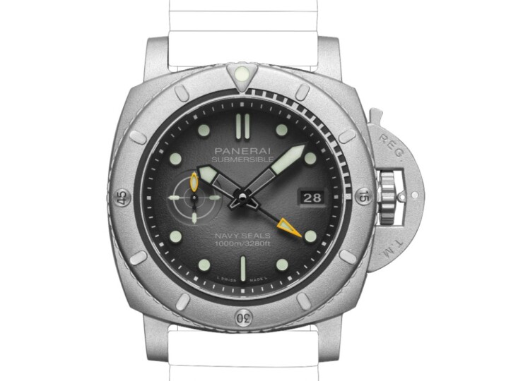 PANERAI サブマーシブル ネイビーシールズ アフニオテック™ エクスペリエンス 47mm アンスラサイト文字盤 PAM01089