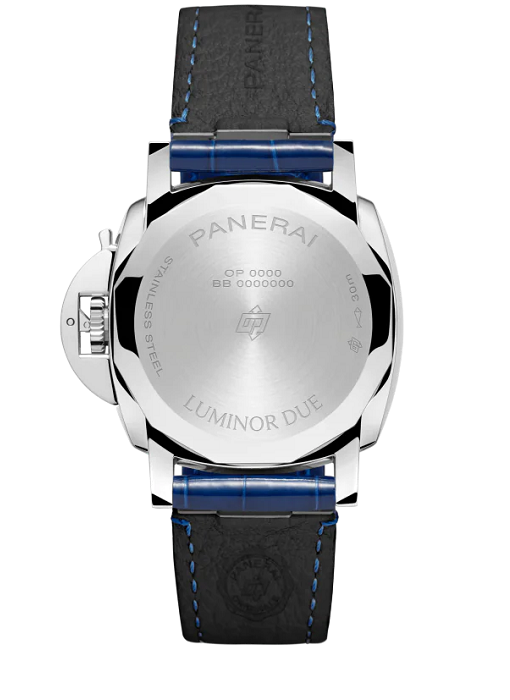 PANERAI ルミノール ドゥエ ルナ 38mm スティール ブルー文字盤 PAM01179