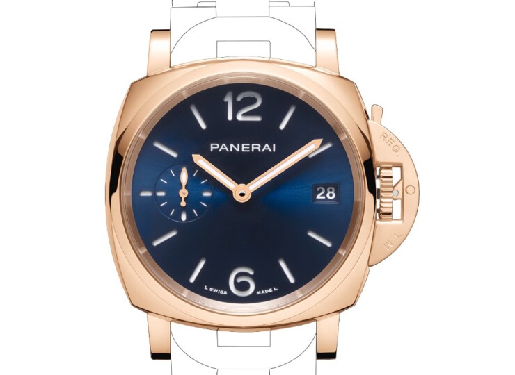 PANERAI ルミノール ドゥエ トゥットオーロ 38mm ゴールドテック™ ブルー文字盤 PAM01182