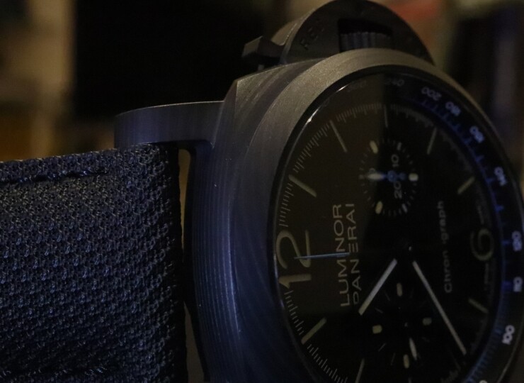 PANERAI ルミノール クロノ 44mm カーボテック™ ブラック文字盤 PAM01219