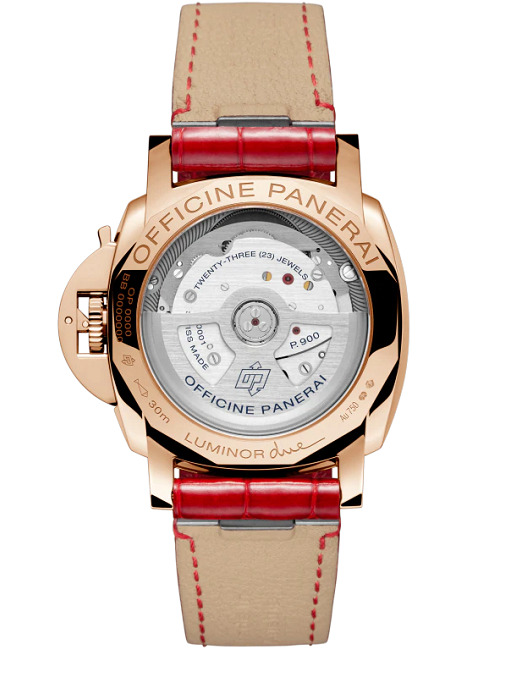 PANERAI ルミノール ドゥエ 38mm ゴールドテック™ マザーオブパール文字盤 PAM01280