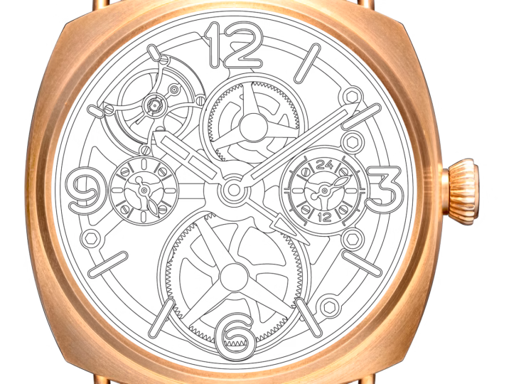 PANERAI ラジオミール トゥールビヨン ブロンゾ 45mm ブロンズ PAM01284