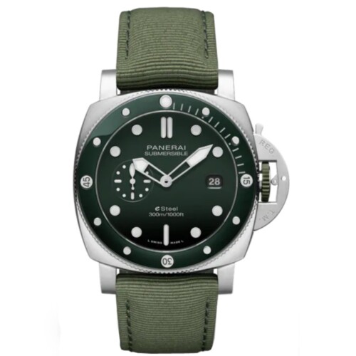 サブマーシブル 44mm eSteel™ グリーン文字盤
