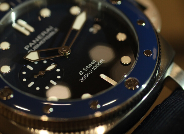 PANERAI サブマーシブル 44mm eSteel™ ブルー文字盤 PAM01289