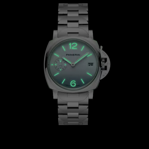 PANERAI ルミノール ドゥエ 38mm スティール ライトブルー文字盤 PAM01309