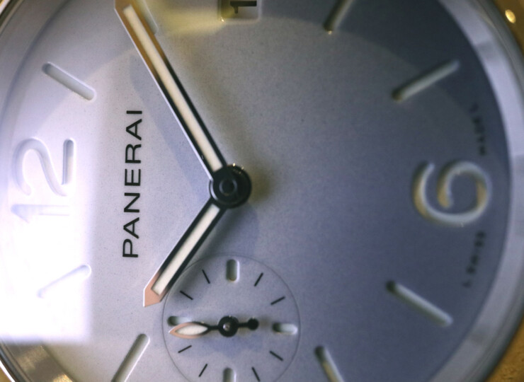 PANERAI ルミノール ドゥエ 38mm スティール ライトブルー文字盤 PAM01309