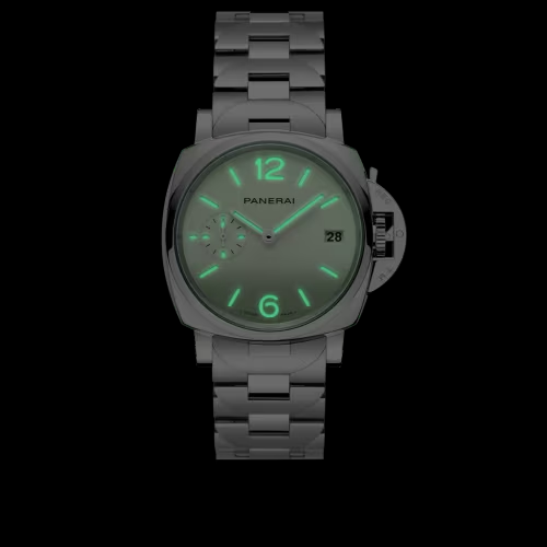PANERAI ルミノール ドゥエ 38mm スティール ライトグリーン文字盤 PAM01311