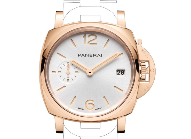 PANERAI ルミノール ドゥエ トゥットオーロ 38mm ゴールドテック™ ホワイト文字盤 PAM01326