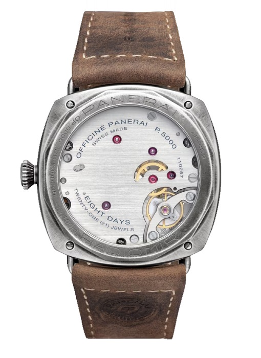PANERAI ラジオミール 8 ジョルニ 45mm ブルニートスティール ブラウン文字盤 PAM01347
