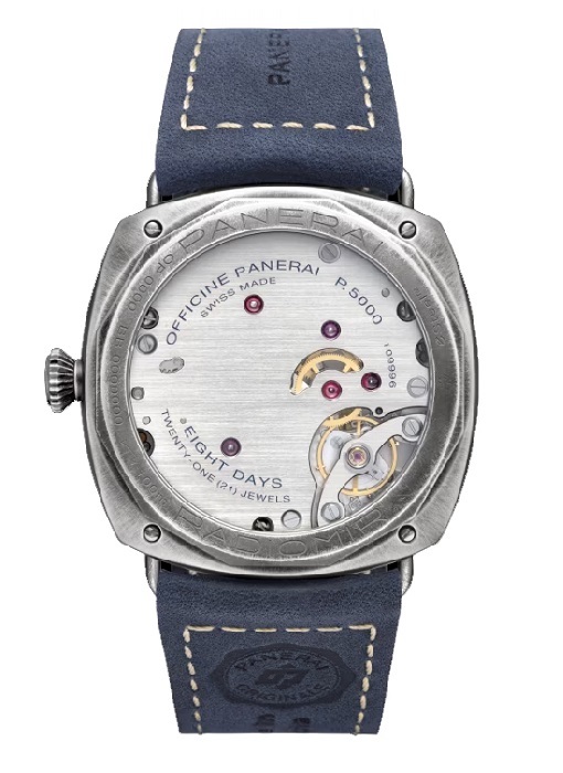 PANERAI ラジオミール 8 ジョルニ 45mm ブルニートスティール ブルー文字盤 PAM01348