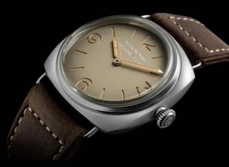 PANERAI ラジオミール オフィチーネ 45mm スティール ベージュ文字盤 PAM01350