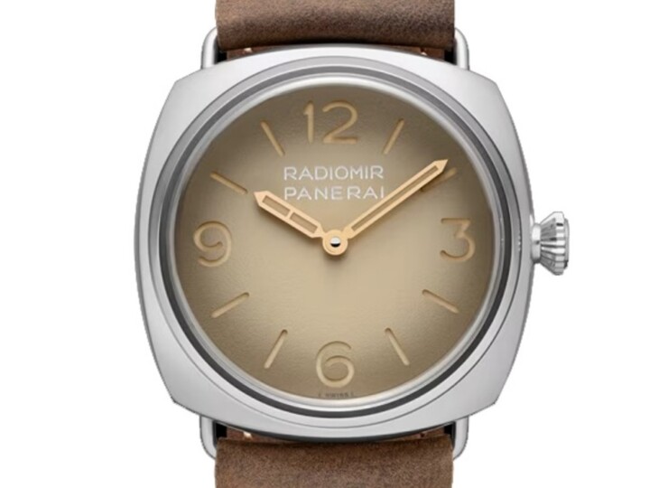 PANERAI ラジオミール オフィチーネ 45mm スティール ベージュ文字盤 PAM01350