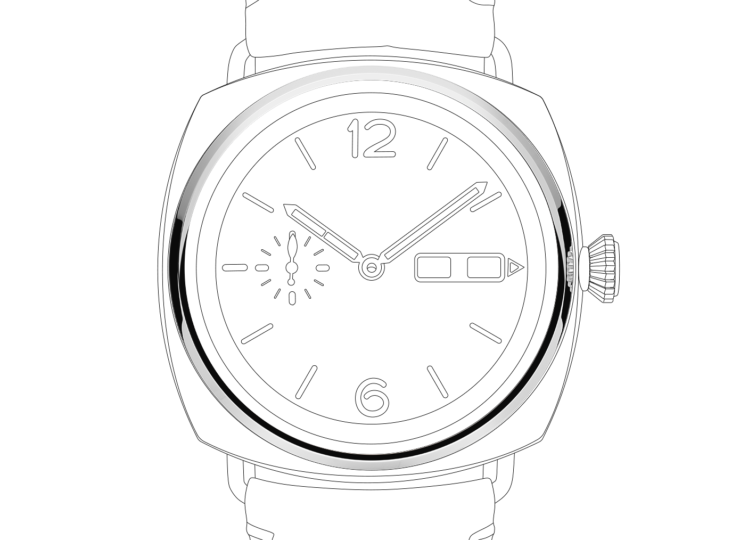 PANERAI ラジオミール アニュアルカレンダー 45mm プラチナテック™ グリーン文字盤 PAM01364