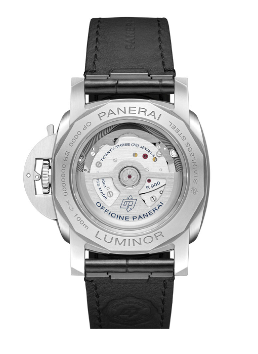 PANERAI ルミノール GMT 40mm スティール ホワイト文字盤 PAM01367